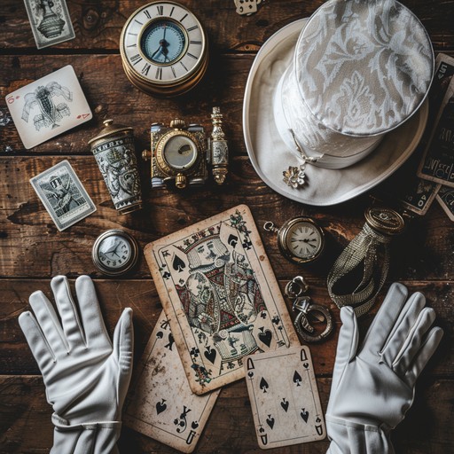 Vintage items on a rustic table